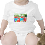 Caribbean Flamingos T Shirts