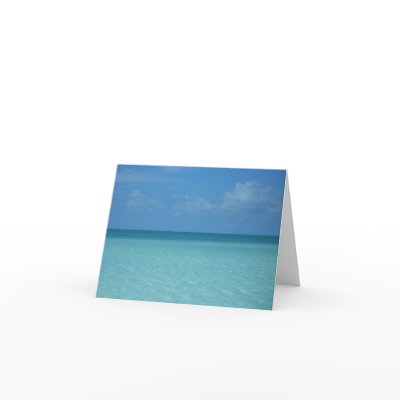 Caribbean Horizon Card by mlewallpapers