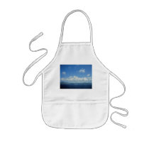 Caribbean Islands Mosaic Tile Design Apron
