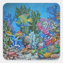 Caribbean Reef Stickers
