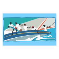 Caribbean Summer Sail Stickers