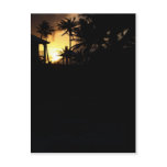 Caribbean Sunset Post Card