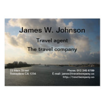Caribbean travel business card