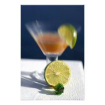Caribbean, Virgin Islands. Tropical rum punch,