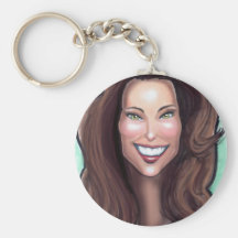 Caricature de Kate Middleton Porte-clés