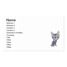 Caricature Korat Business Cards