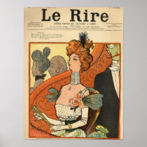 Caricature of a French Marquise