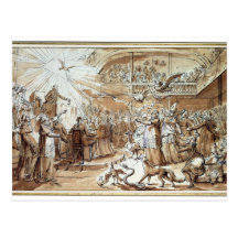 Caricature of the clergy postcards