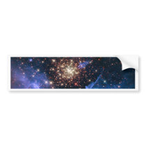 Carina cluster of golden stars bumper sticker