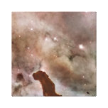 Carina Nebula Dust Pillar Canvas Print
