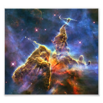 Carina Nebula (Hubble Telescope) Art Photo