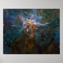 Carina Nebula Poster - 20 Years of the Hubble