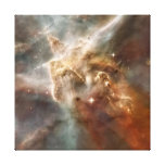 Carina Nebula Star-Forming Region Detail Canvas Print