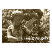 Caring Angels Nursing Care Business Card