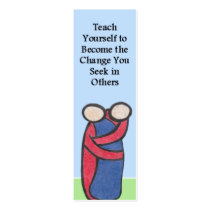 CARING IMAGES~TEACH YOURSELF bookmark Business Card Templates
