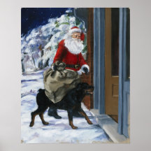 Carl Helping Santa Claus from <Carl's Christmas> b Print