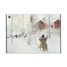 Carl Larsson Front Yard and Wash House