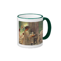 Carl Larsson St. Lucia Day Christmas in Sweden Mug