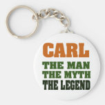 Carl - the Man, the Myth, the Legend Key Chain