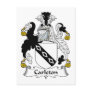 Carleton Family Crest Postcards
