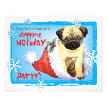 Carlin heureux de Howliday Invitation Personnalisable