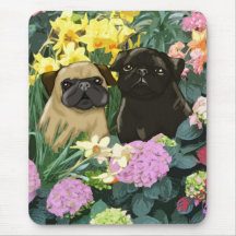 Carlins Mousepad - art de ressort par Amy Cappelli Tapis De Souris