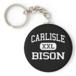 Carlisle - Bison - High School - Carlisle Arkansas Key Chains