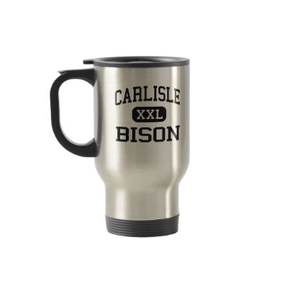 Carlisle - Bison - High School - Carlisle Arkansas Coffee Mug by customteamsportswear