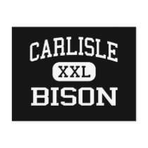 Carlisle - Bison - High School - Carlisle Arkansas Postcards