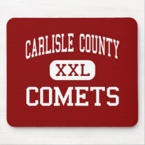 Carlisle County - Comets - High - Bardwell Mousepads