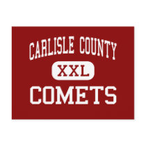 Carlisle County - Comets - High - Bardwell Postcards