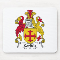 Carlisle Family Crest Mouse Mat