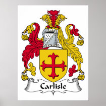 Carlisle Family Crest Print