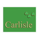 Carlisle Family Post Card