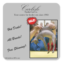 Carlisle Feeder Cat Co. Stickers