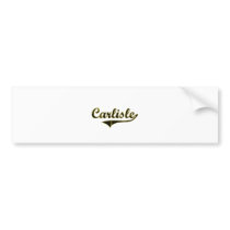 Carlisle Iowa Classic Design Bumper Stickers