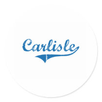 Carlisle Kentucky Classic Design Round Sticker