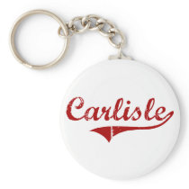 Carlisle Massachusetts Classic Design Key Chain
