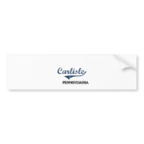 Carlisle Pennsylvania City Classic Bumper Sticker
