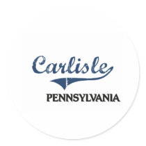 Carlisle Pennsylvania City Classic Stickers