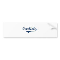 Carlisle Pennsylvania Classic Design Bumper Stickers