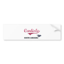 Carlisle South Carolina City Classic Bumper Stickers