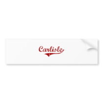 Carlisle South Carolina Classic Design Bumper Sticker