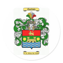 carlisle round sticker