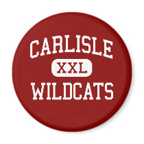 Carlisle - Wildcats - High School - Carlisle Iowa Refrigerator Magnets