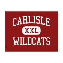 Carlisle - Wildcats - High School - Carlisle Iowa Post Card