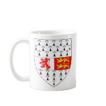 Carlow County Crest, Ireland Coffee Mugs