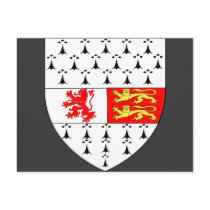 Carlow County Crest, Ireland postcards