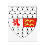 Carlow County Crest, Ireland Post Card
