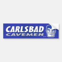 Carlsbad Cavemen Bumper Sticker